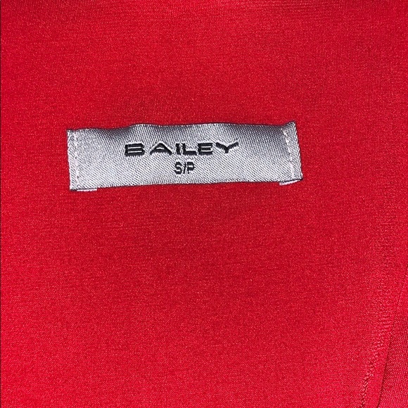 ⭐️HOST PICK⭐️ NWOT Bailey Red Front Tie Dress W/Pockets! Size SP - Picture 7 of 7
